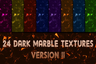 24 Digital Dark Marble Textures II