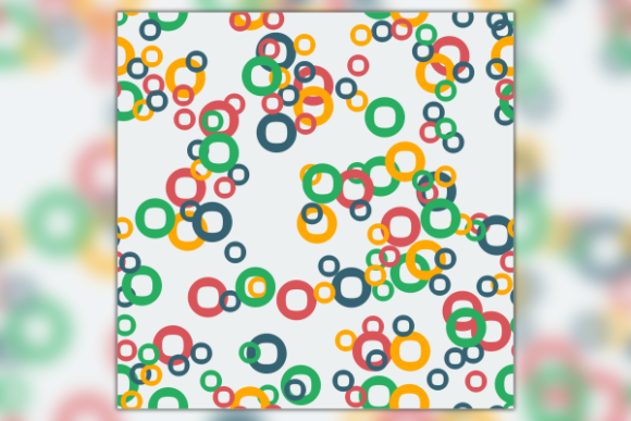Abstract Circles Seamless Pattern: A Versatile Design Solution for Creative Projects