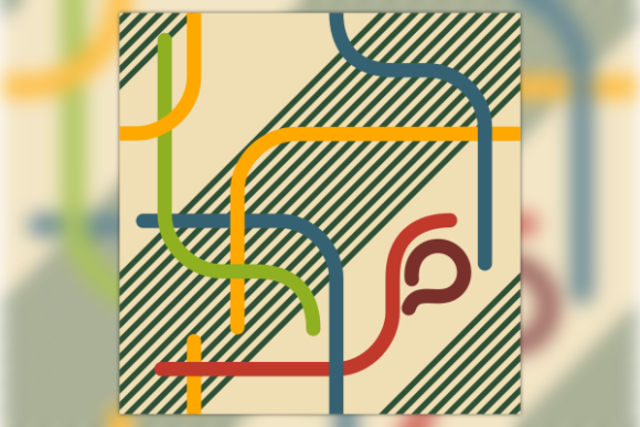 Abstract Retro Stripes Seamless Pattern