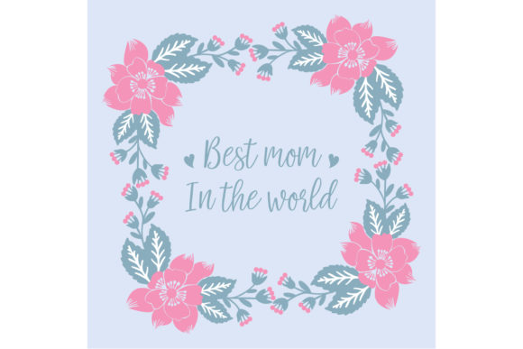 Elegant Frame for Best Mom in the World: A Timeless Design for Heartfelt Recognition