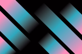 Gradient Blue Pink Black Background