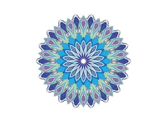 Ornamental Mandala Design Abstract