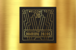 Roaring 2020s Single Line Sketch: A Strategic Design for Modern Creativity