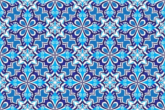 Seamless Pattern Ornamental Background: A Versatile Design Element for Modern Spaces