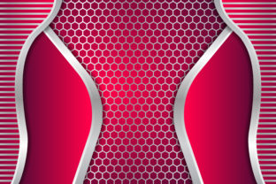 Silver Pink Geometric Abstract Background