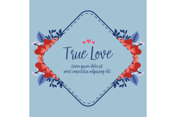 Unique True Love Invitation Card Design: A Beautiful Way to Celebrate Love