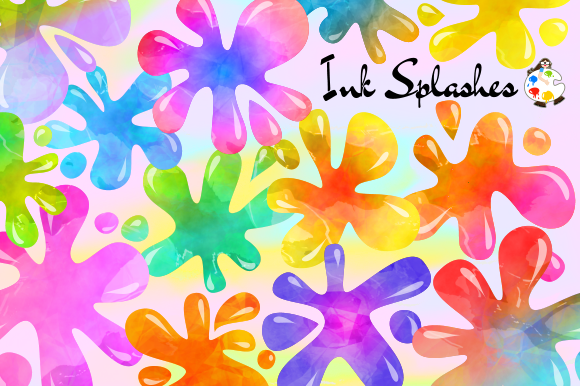 Watercolor Ink Splashes Blotches: A Creative Powerhouse for Designers and Creators